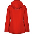 Dámská zateplená softshellová parka Roly Notus, velikost S, červená
