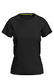 Dámské funkční tričko STEDMAN MESH RAGLAN, černá, velikost XL