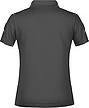 Dámské piqué polo James & Nicholson, antracitová, XL