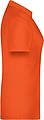 Dámské piqué polo James & Nicholson, oranžová, XL