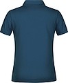 Dámské piqué polo James & Nicholson, petrolejová, XXL