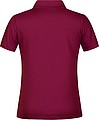 Dámské piqué polo James & Nicholson, vínová, XL