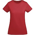Dámské tričko s krátkým rukávem, ROLY BREDA, červená, vel. 3XL