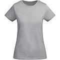 Dámské tričko s krátkým rukávem, ROLY BREDA, světle šedá, vel. 2XL