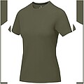 Dámské triko Elevate Nanaimo, velikost XXL, vojenská zelená - khaki