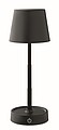 DIALUZ Dobíjecí výsuvná stolní USB lampa, černá