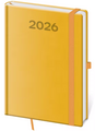Diář denní A5 Print Pop - žlutá 2027