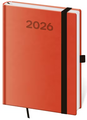 Diář denní B6 Print Pop - oranžová 2027