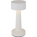 Dobíjecí stmívatelná stolní lampa se 3 režimy svícení, bílá
