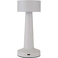 Dobíjecí stmívatelná stolní lampa se 3 režimy svícení, bílá