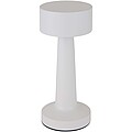 Dobíjecí stmívatelná stolní lampa se 3 režimy svícení, bílá