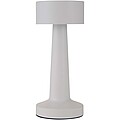 Dobíjecí stmívatelná stolní lampa se 3 režimy svícení, bílá