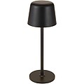 Dobíjecí stmívatelná stolní lampa se 3 režimy svícení, černá