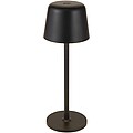Dobíjecí stmívatelná stolní lampa se 3 režimy svícení, černá