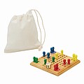 Dřevěná hra Ludo, hnědá