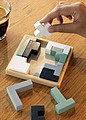 Dřevěný puzzle hlavolam
