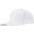 Drift Snapback kšiltovka se 6 panely o gramáži 260 g/m2, bílá