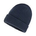 Dvojitě pletená beanie čepice Impact z Polylana® AWARE™, námořní modrá