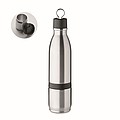 Dvoustěnná izolovaná láhev na pití 500ml s odnímatelným pohárkem 310ml
