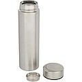 Dvoustěnná nerezová termoláhev o objemu 450 ml s čajovým sítkem, stříbrná
