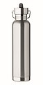 Dvoustěnná vakuově izolovaná láhev 660 ml, stříbrná