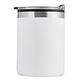 Dvoustěnný cestovní termohrnek 400 ml, bílá