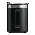 Dvoustěnný cestovní termohrnek 400 ml, černá
