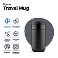 Dvoustěnný termohrnek Dopper 300 ml, černá