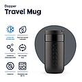Dvoustěnný termohrnek Dopper 300 ml, černá
