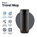 Dvoustěnný termohrnek Dopper 400 ml, černá