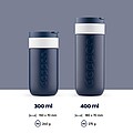 Dvoustěnný termohrnek Dopper 400 ml, tmavě modrá