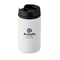 Dvoustěnný termohrnek, objem 250 ml, bílý