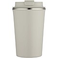 Dvoustěnný vakuově izolovaný termohrnek z nerezové oceli 350 ml, béžová