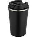 Dvoustěnný vakuově izolovaný termohrnek z nerezové oceli 350 ml, černá