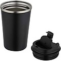 Dvoustěnný vakuově izolovaný termohrnek z nerezové oceli 350 ml, černá