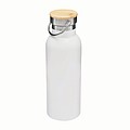 Dvouvrstvá nerezová láhev na pití, 500ml, bílá