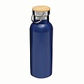 Dvouvrstvá nerezová láhev na pití, 500ml, námořní modrá