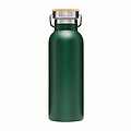 Dvouvrstvá nerezová láhev na pití, 500ml, zelená