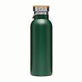 Dvouvrstvá nerezová láhev na pití, 500ml, zelená
