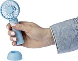 Elektrický ruční ventilátor, modrá