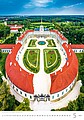 Europe 2027, nástěnný kalendář, prodloužená záda