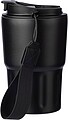 EVREN Nerezový dvoustěnný hrnek, 320 ml, černá