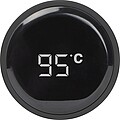FAGASTA Nerezová termoska s teploměrem, černá