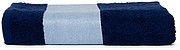 froté osuška pro sublimaci 70x140 cm, 400g, námořní modrá
