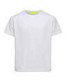 Funkční tričko STEDMAN ACTIVE 140 RAGLAN JUNIOR bílá XL