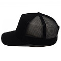 GEITA pětipanelová kšiltovka ve stylu snapback, černá