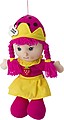 GIRL DOLL Textilní panenka, holčička, nadruženo