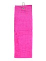 Golfový ručník 40x50 cm, 450 gr/m2, růžová