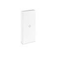 Hliníková powerbanka 4000mAh, červená