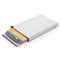 Hliníkové RFID pouzdro na karty, stříbrná